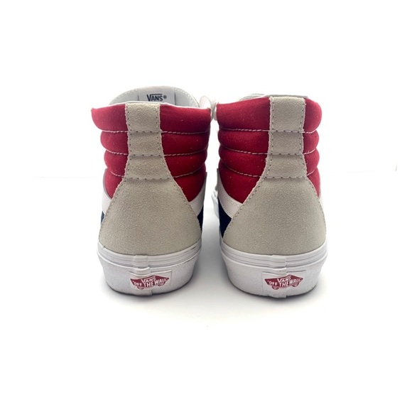❌ [SOLD] Vans Sk8- Hi Retro Block Cream/Red/Blue/ - Picture 2 of 3